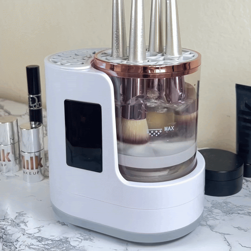CrystalCleanse™ - Makeup Brush Cleaner & Dryer